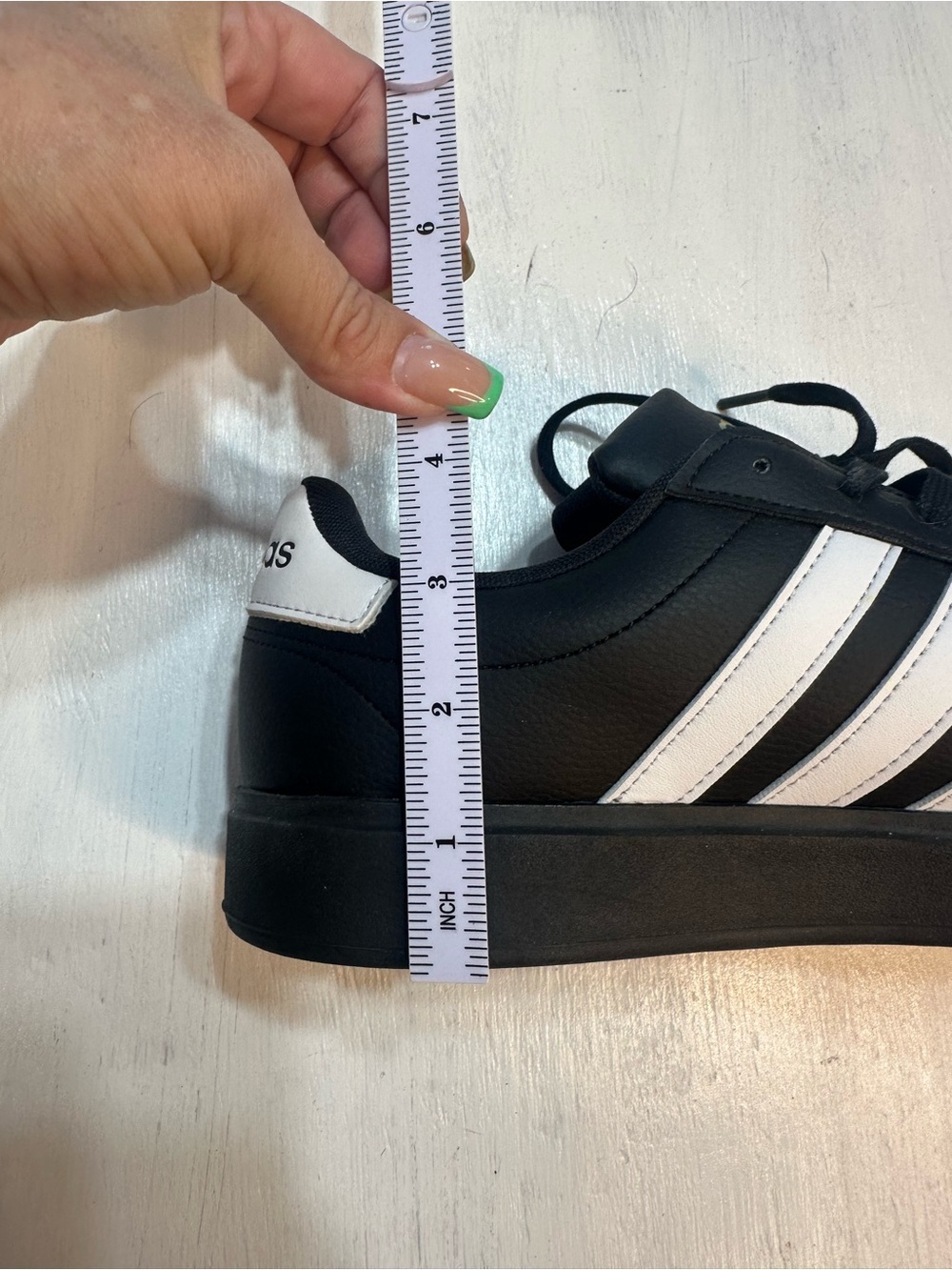 Adidas Grand Court 2.0 Cloudfoam Comfort Women’s Sneakers Black White 10.5 - Picture 8 of 11